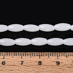 Imitation Jade Glass Beads Strands&nbsp;GLAA-T028-15J-02