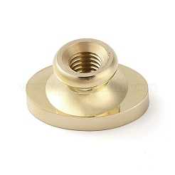 Oval Flower Frame Brass Stamp Heads&nbsp;AJEW-M037-07G-02