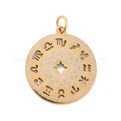 Ion Plating(IP) 201 Stainless Steel Pendants&nbsp;STAS-K003-11G