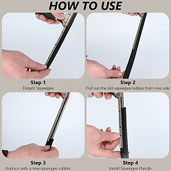 Flexible Silicone Squeegee&nbsp;AJEW-WH20005-28