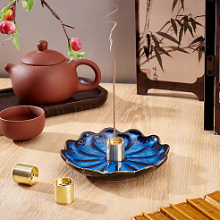 Brass Incense Burner Holder&nbsp;AJEW-GA0010-20C
