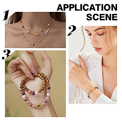 3 Strands Natural Violet Strawberry Quartz Beads Strands&nbsp;G-HY0001-93
