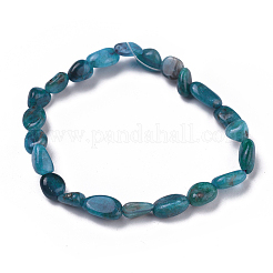 Natural Apatite Bead Stretch Bracelets&nbsp;BJEW-K213-40
