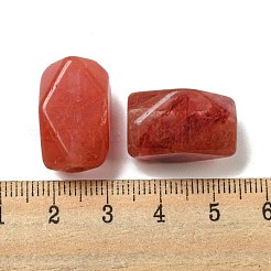Cherry Quartz Glass Beads&nbsp;G-B070-09