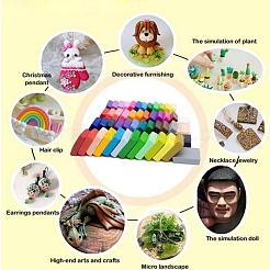 DIY Crafts Polymer Clay Kit&nbsp;DIY-H107-01