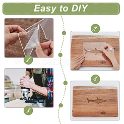Transparent Acrylic Templates&nbsp;DIY-WH0671-088C