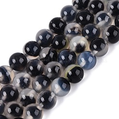Natural Agate Beads Strands&nbsp;G-Q606-42B-B01
