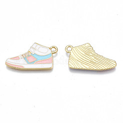 Alloy Enamel Shoes Pendants&nbsp;PALLOY-N170-023B-NR