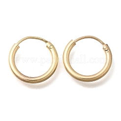 Brass Hoop Earrings&nbsp;EJEW-G474-01G-01