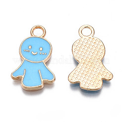 Alloy Enamel Pendants&nbsp;ENAM-Q446-003B-RS