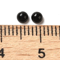 Natural Black Agate(Dyed & Heated) Cabochons&nbsp;G-P521-01A