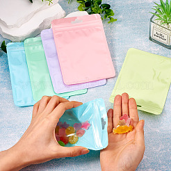 25Pcs 5 Colors Rectangle Plastic Yin-Yang Resealable Packaging Bags&nbsp;ABAG-TA0001-27B