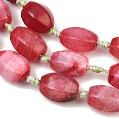 Natural Dragon Veins Agate Beads Strands&nbsp;GG-CBA8E33-A02-01