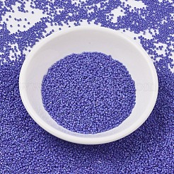 MIYUKIデリカビーズ  シリンダー  日本製シードビーズ  11/0  （db1597)マット不透明シアンブルーab  1.3x1.6mm  穴：0.8mm  約2000PCS /ボトル  10 G /ボトル&nbsp;SEED-JP0008-DB1597