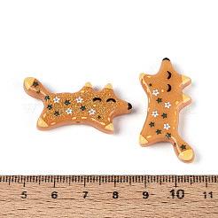 Printed Opaque Resin Beads&nbsp;RESI-N043-12D