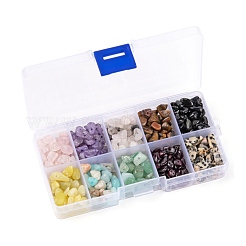 150G 10 Style Natural Gemstone Beads&nbsp;G-FS0002-17