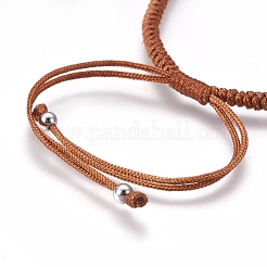 Nylon Cord Braided Bead Bracelets Making&nbsp;BJEW-F360-FP09