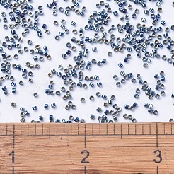 MIYUKIデリカビーズ  シリンダー  日本製シードビーズ  11/0  （db0514)ニッケルアイリス  1.3x1.6mm  穴：0.8mm  約2000PCS /ボトル  10 G /ボトル&nbsp;SEED-JP0008-DB0514