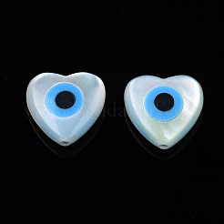 Natural White Shell Mother of Pearl Shell Beads&nbsp;SSHEL-N034-82D-01