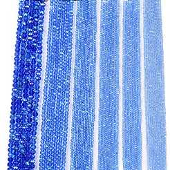 Electroplate Glass Beads Strands&nbsp;LS-EGLA-A044-T3mm-L14