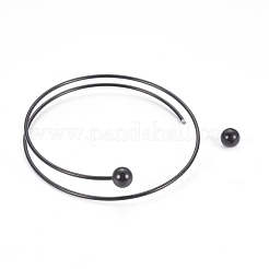 Ion Plating(IP) 304 Stainless Steel Bangles Making&nbsp;MAK-K019-01B