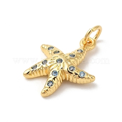 Rack Plating Brass Cubic Zirconia Pendants&nbsp;KK-Z056-11G