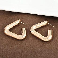 Brass Stud Earrings&nbsp;EJEW-H168-14C-G