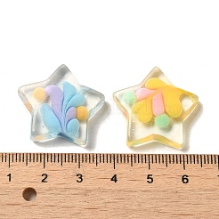 Transparent Resin Decoden Cabochons&nbsp;RESI-D008-05C