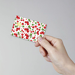 Rectangle PVC Plastic Waterproof Card Stickers&nbsp;DIY-WH0432-106