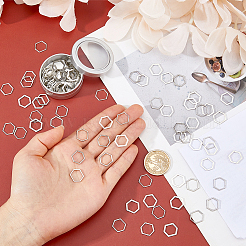 100Pcs Alloy Linking Rings&nbsp;FIND-HS0002-67P