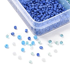 DIY 15 Grids ABS Plastic & Glass Seed Beads Jewelry Making Finding Beads Kits&nbsp;DIY-G119-02H