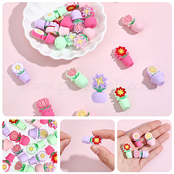 20Pcs 20 Styles Silicone Beads&nbsp;SIL-PA0001-55