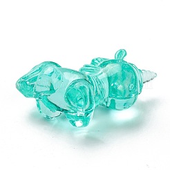 Unicorn Acrylic Transparent Cabochons&nbsp;DIY-D041-08