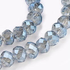 Electroplate Glass Beads Strands&nbsp;X-GLAA-K027-FR-A03