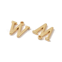 26個26スタイル真鍮ペンダント  18KGP本金メッキ  a～zの文字  9.5~11x3~9.5x1.3~1.4mm  穴：0.8mm  1個/スタイル&nbsp;KK-FS0001-35