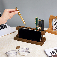 Wood Pen Storage Rack&nbsp;ODIS-WH0038-241A-1