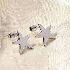 Brass Stud Earrings&nbsp;EJEW-B118-03P