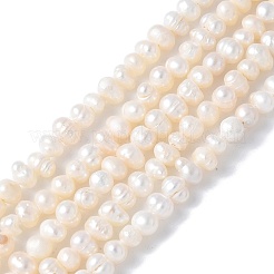 Natural Cultured Freshwater Pearl Beads Strands&nbsp;PEAR-I007-07L-02A