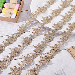 5 Yards Polyester Wavy Roll Ribbons&nbsp;OCOR-ME0001-17