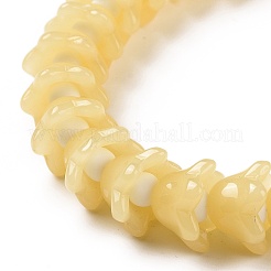 Opaque Glass Beads Strands&nbsp;LAMP-H061-01A-03