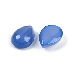 Natural Blue Agate(Dyed & Heated) Cabochons&nbsp;G-H094-01B-02