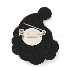 Christmas Theme PU Leather Brooch&nbsp;LS-JEWB-C004-01B