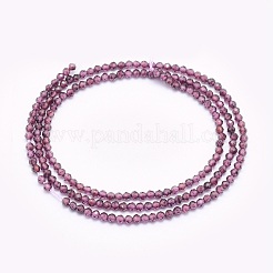Natural Garnet Beads Strands&nbsp;G-O166-13A-2mm