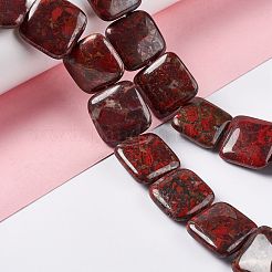 Natural Brecciated Jasper Beads Strands&nbsp;G-L253-13