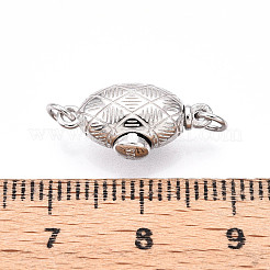 925 Sterling Silver Box Clasps&nbsp;STER-T007-135P
