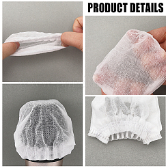 50 Pairs Non-woven Cloth Disposable Microphone Sleeve&nbsp;AJEW-CN0004-87A