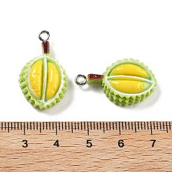 Opaque Resin Pendants&nbsp;RESI-S013-02M