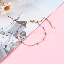 Stainless Steel Satellite Chain Bracelets&nbsp;BJEW-JB06093