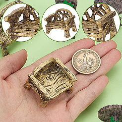 Resin Miniature Armchair Ornaments&nbsp;AJEW-SP0006-12