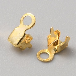 Brtass Rhinestone Claw Charms Settings&nbsp;KK-WH0044-160G-01